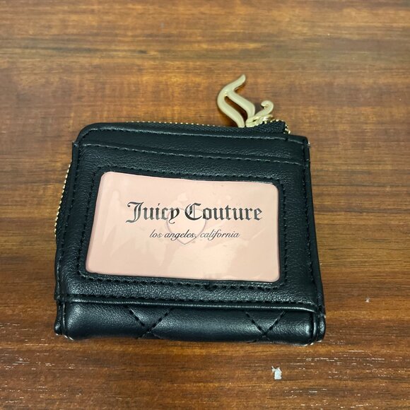 Juicy Couture Bifold Black Wallet with Gems NWOT - Picture 4 of 4